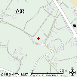 茨城県守谷市立沢1124-1周辺の地図