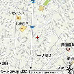 埼玉県春日部市一ノ割2丁目1-63周辺の地図