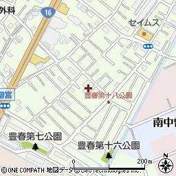 埼玉県春日部市増富257周辺の地図