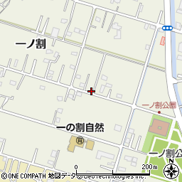 埼玉県春日部市一ノ割1233周辺の地図