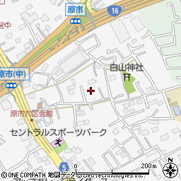 埼玉県上尾市原市4095-1周辺の地図