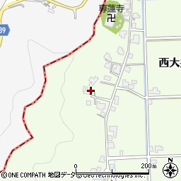 福井県鯖江市西大井町11-3周辺の地図