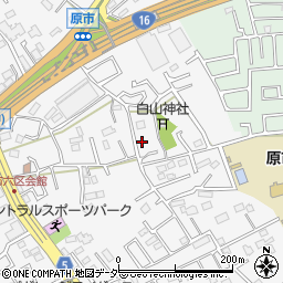 埼玉県上尾市原市4085周辺の地図