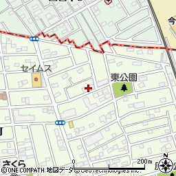 サンライズマンション大宮周辺の地図