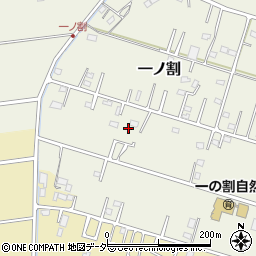埼玉県春日部市一ノ割1196周辺の地図