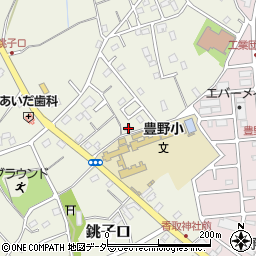 埼玉県春日部市銚子口1154周辺の地図