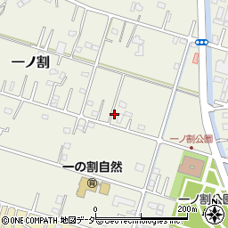 埼玉県春日部市一ノ割1233-25周辺の地図