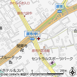 埼玉県上尾市原市4131周辺の地図