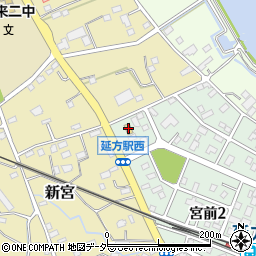 セブンイレブン潮来宮前店周辺の地図