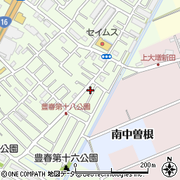 埼玉県春日部市増富243-147周辺の地図