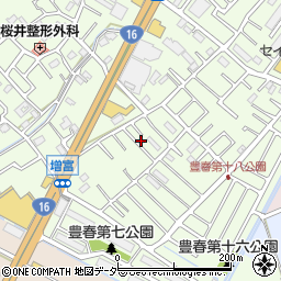 埼玉県春日部市増富295周辺の地図