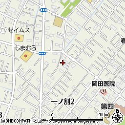 埼玉県春日部市一ノ割2丁目1-69周辺の地図