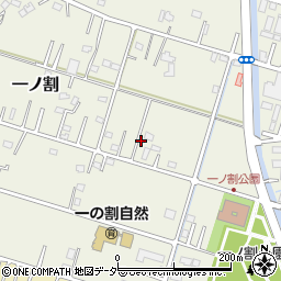 埼玉県春日部市一ノ割1233-23周辺の地図