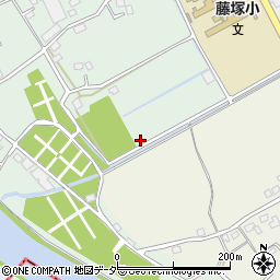 埼玉県春日部市藤塚156周辺の地図