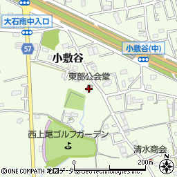 埼玉県上尾市小敷谷487周辺の地図