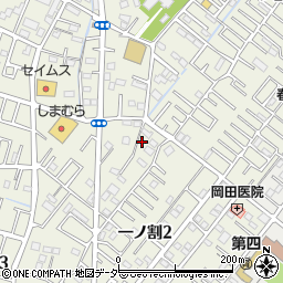 埼玉県春日部市一ノ割2丁目1-70周辺の地図