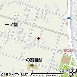 埼玉県春日部市一ノ割1233-10周辺の地図