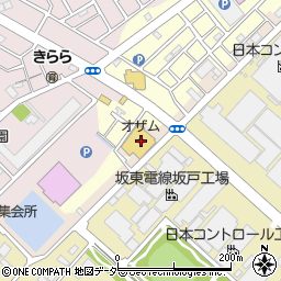 埼玉県坂戸市栄332-3周辺の地図