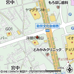 バーミヤン鹿嶋店周辺の地図