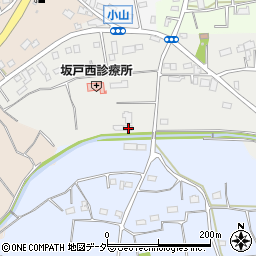 埼玉県坂戸市北峰47周辺の地図