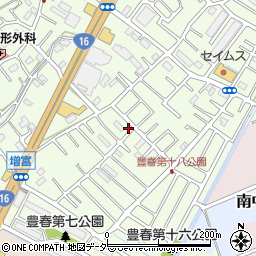 埼玉県春日部市増富303周辺の地図