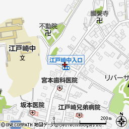 JR江戸崎駅前周辺の地図