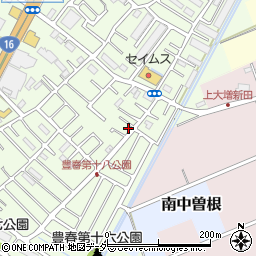 埼玉県春日部市増富374周辺の地図