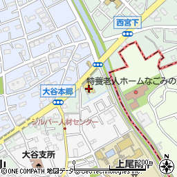 埼玉トヨペット上尾支店周辺の地図
