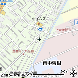 埼玉県春日部市増富401周辺の地図