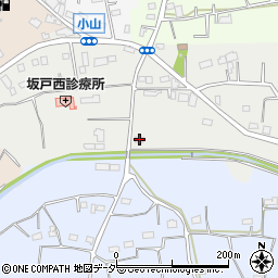 埼玉県坂戸市北峰54周辺の地図