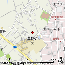 埼玉県春日部市銚子口1161周辺の地図