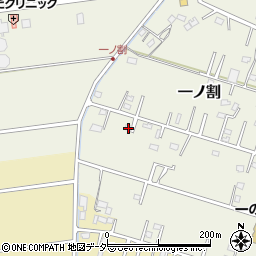 埼玉県春日部市一ノ割1191周辺の地図