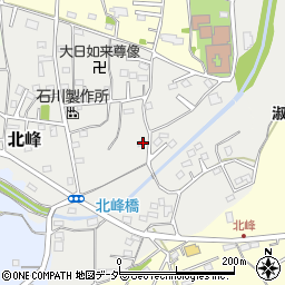 埼玉県坂戸市北峰169周辺の地図