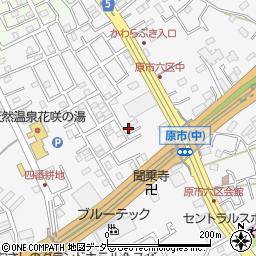 埼玉県上尾市原市611-4周辺の地図