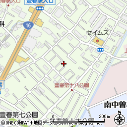 埼玉県春日部市増富370-12周辺の地図