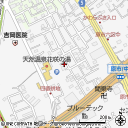 埼玉県上尾市原市569-9周辺の地図