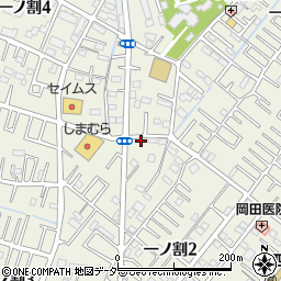 埼玉県春日部市一ノ割2丁目1-49周辺の地図