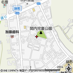 茨城県鹿嶋市鉢形台周辺の地図