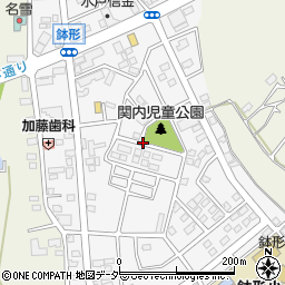 茨城県鹿嶋市鉢形台周辺の地図