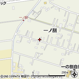 埼玉県春日部市一ノ割周辺の地図