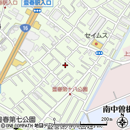 埼玉県春日部市増富367-2周辺の地図