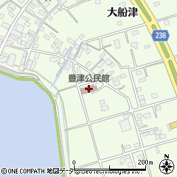 鹿嶋市立豊津公民館周辺の地図