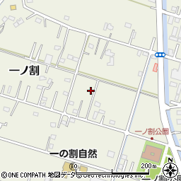 埼玉県春日部市一ノ割1318-8周辺の地図
