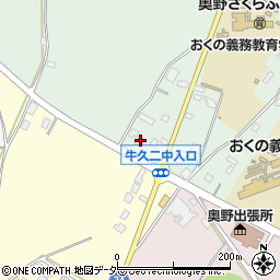 茨城県牛久市久野町1010周辺の地図