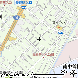 埼玉県春日部市増富370-11周辺の地図