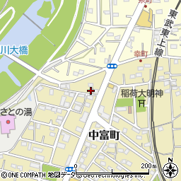 埼玉県坂戸市中富町57-4周辺の地図
