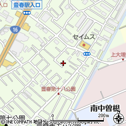 埼玉県春日部市増富373周辺の地図