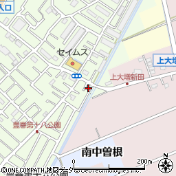 埼玉県春日部市増富403周辺の地図