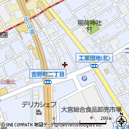 ヤスノＣ＆Ｃ大宮店周辺の地図