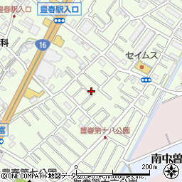 埼玉県春日部市増富370-8周辺の地図